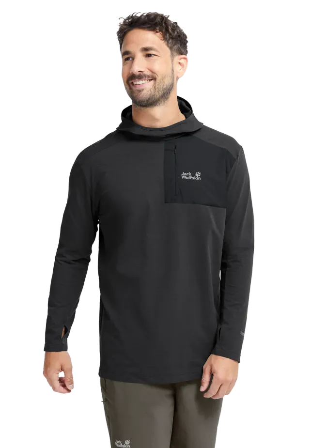 Jack Wolfskin Sucol Hoody sweat homme respirant