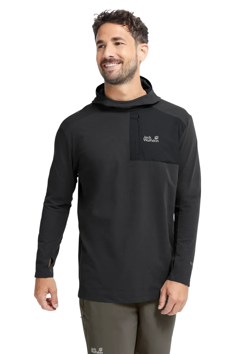 Jack Wolfskin Sucol Hoody sweat homme respirant