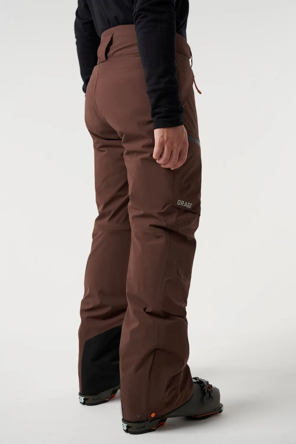 Orage Exodus pantalon ski homme Dark Soil isolé