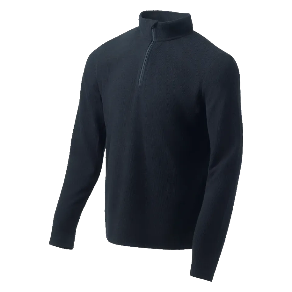 Lhotse Jawad Black polaire demi-zip grid
