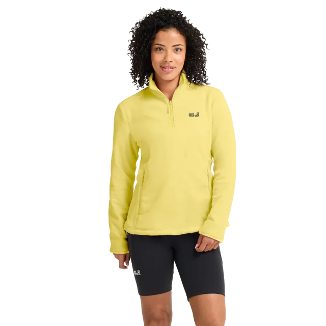 Jack Wolfskin Wild Rebel 200 HZ W pull polaire femme col zip