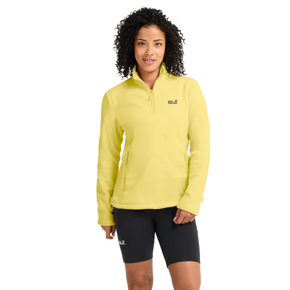 Jack Wolfskin Wild Rebel 200 HZ W pull polaire femme col zip