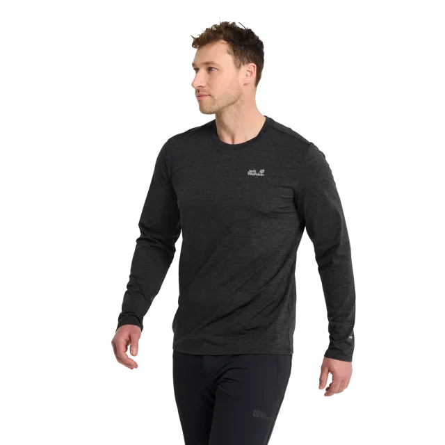 Jack Wolfskin Trail LS M t-shirt manche longue homme respirant