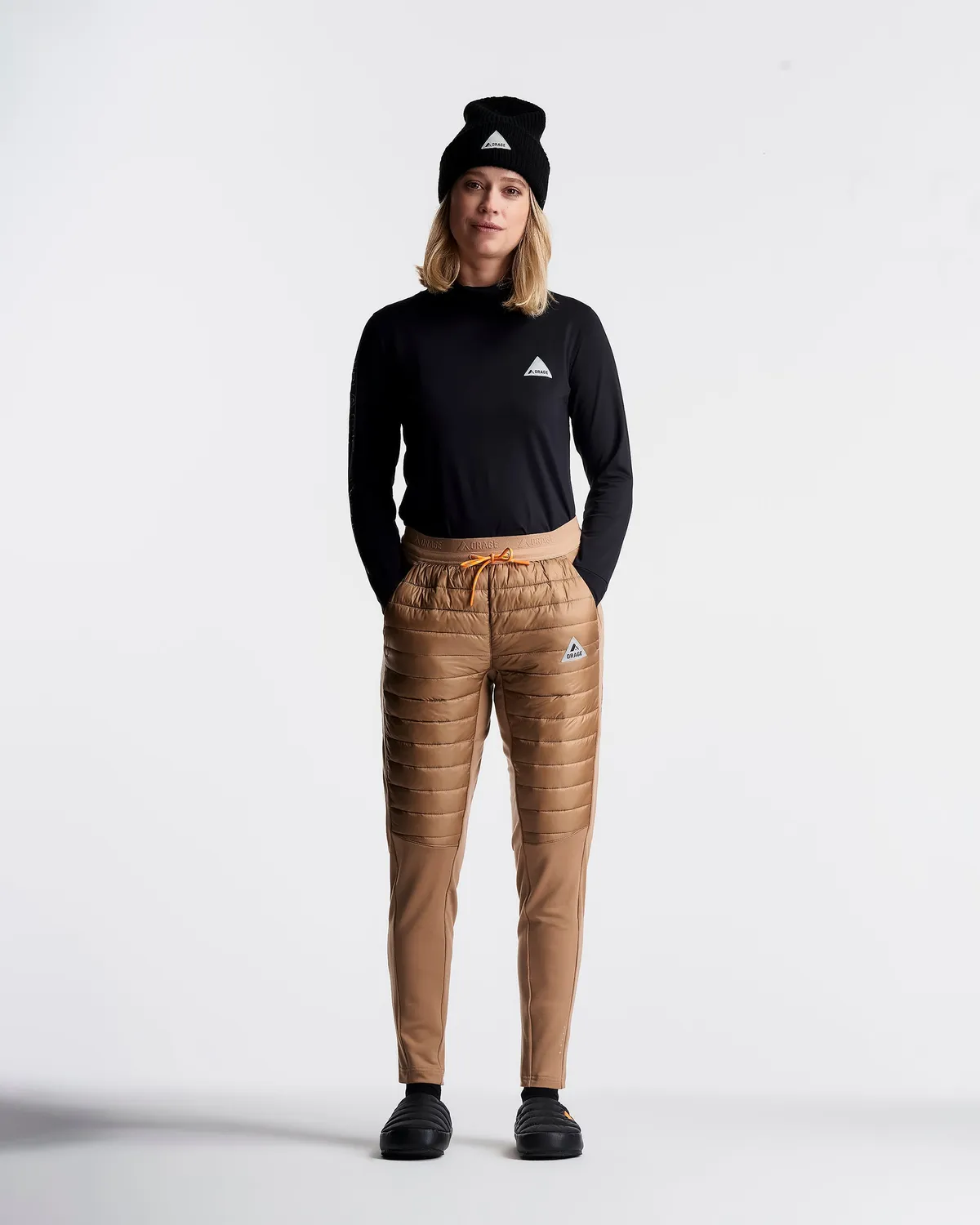 Orage Phoenix Hybrid pantalon femme noir birch chaud