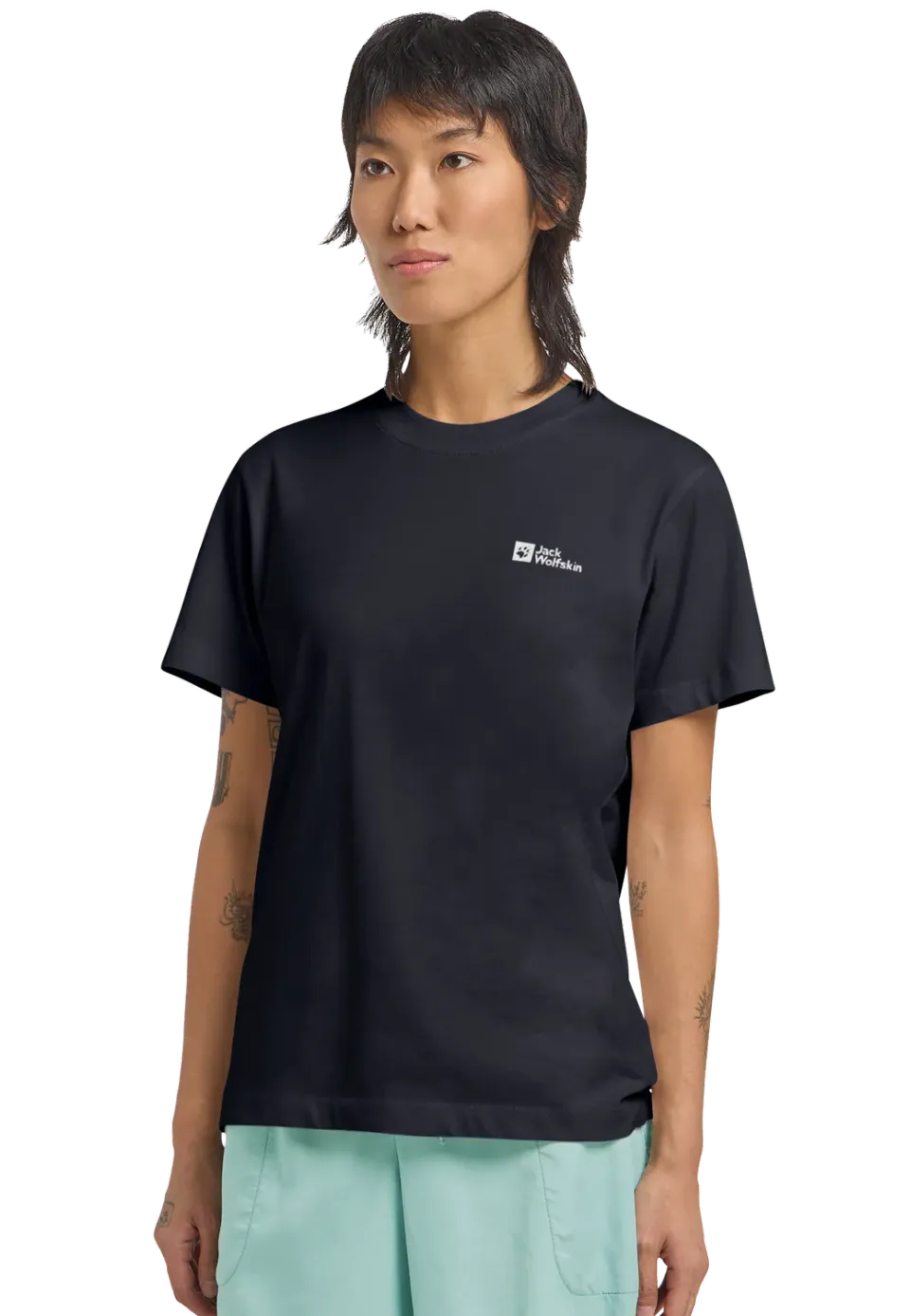 Jack Wolfskin Essential T t-shirt femme XS coton bio