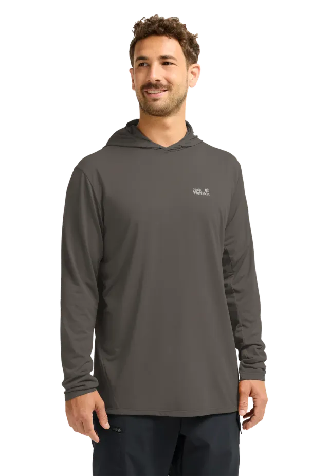 Jack Wolfskin Prelight Suncool Hoody M sweat homme anti-UV