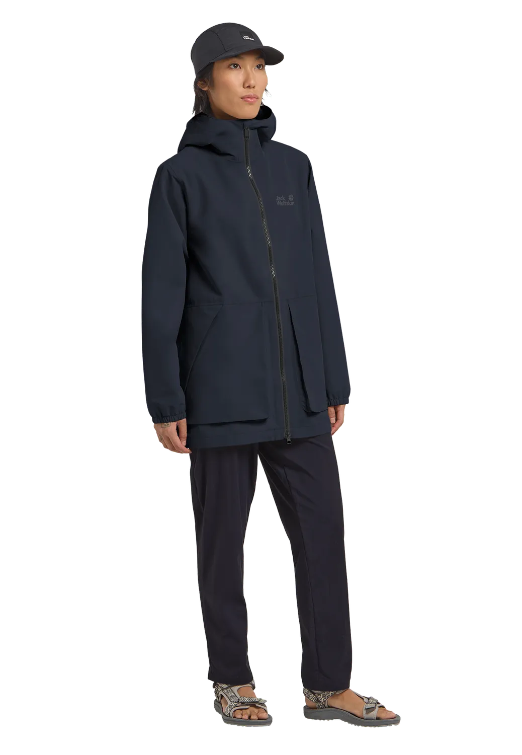 Jack Wolfskin Terraview 2L Parka W parka pluie femme