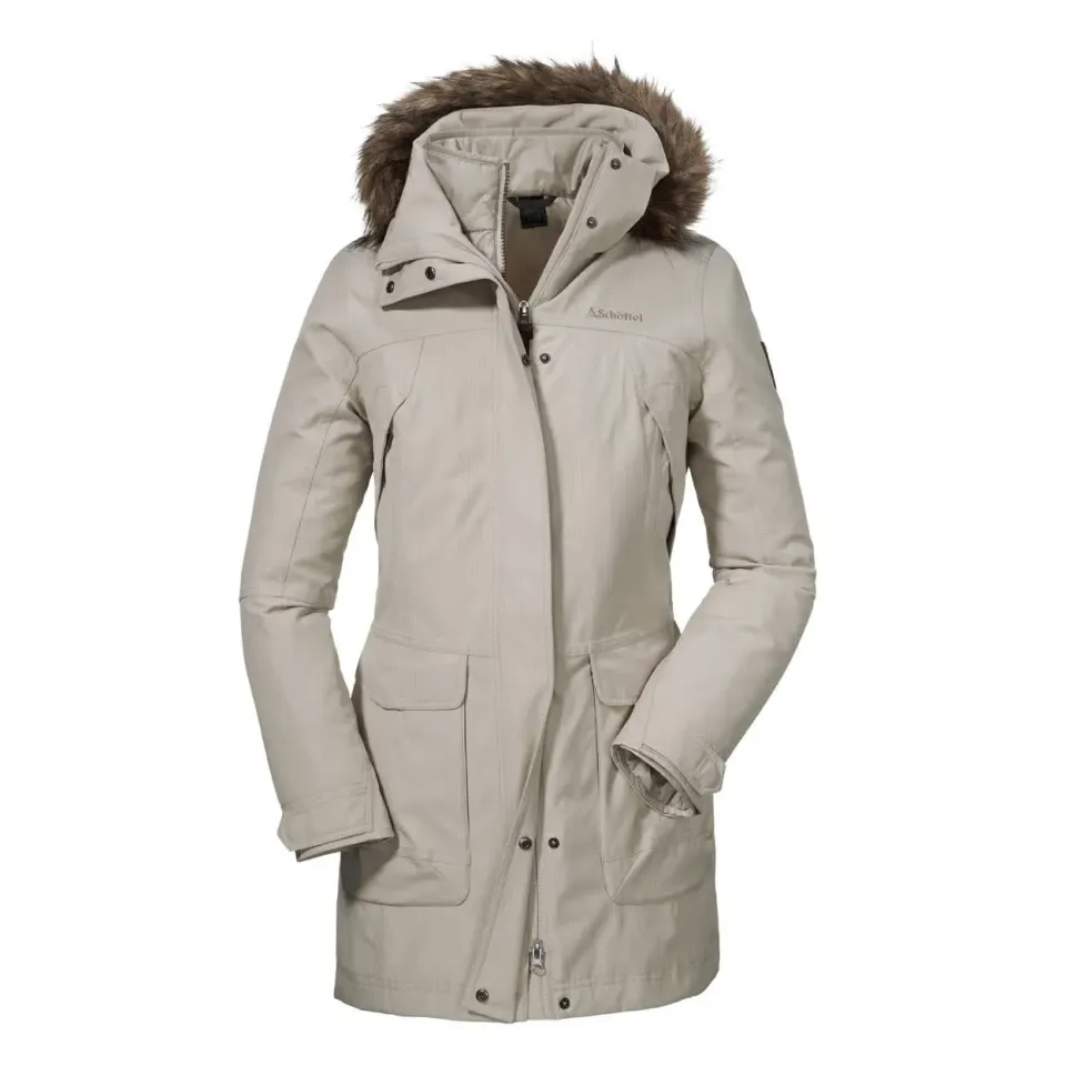 Schöffel Genova1 veste 3-en-1 femme étanche longue