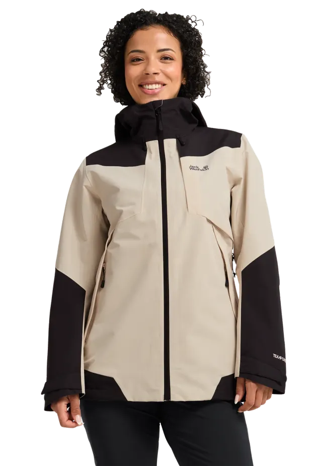 Jack Wolfskin Flextrail 2L JKT W veste 3-en-1 femme imperméable