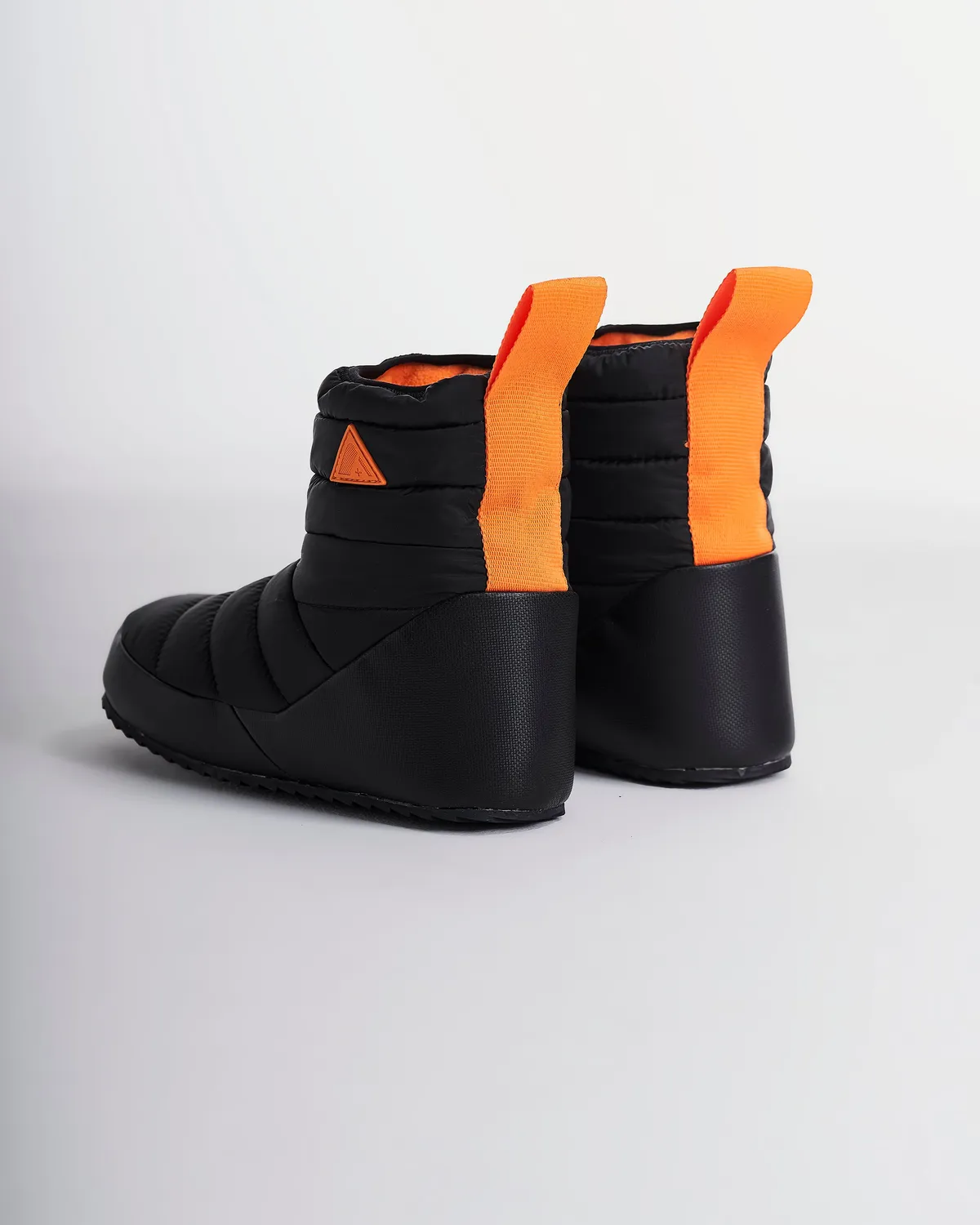 Orage Yeti chaussons noirs chauds unisexe