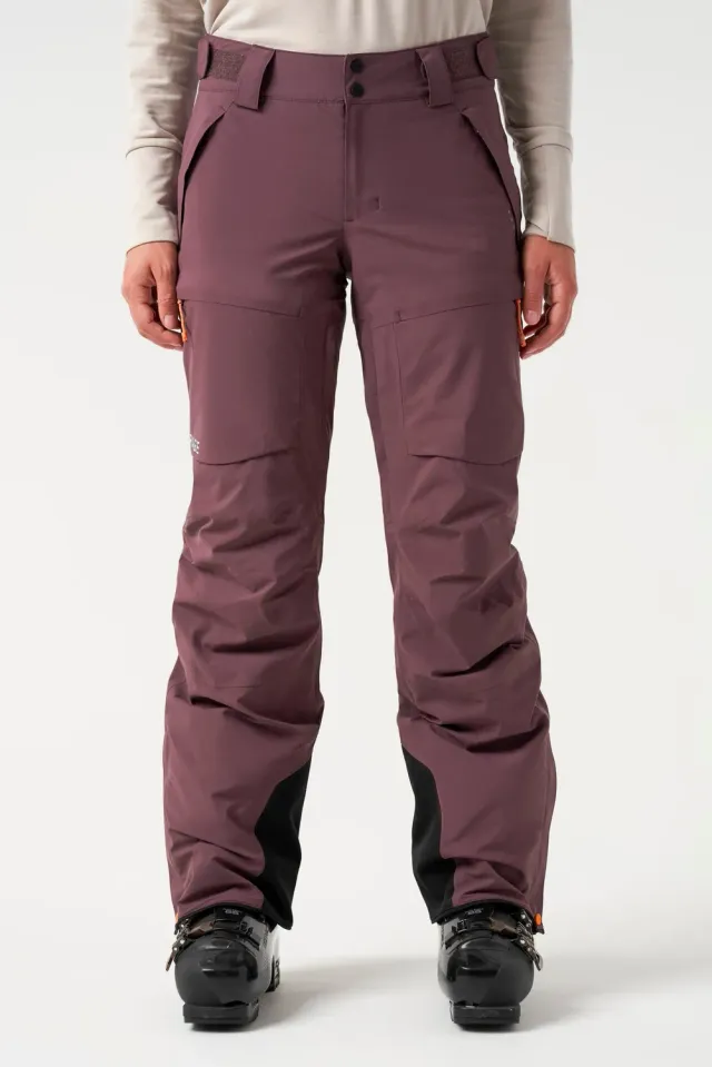 Orage Clara Insulated Pant pantalon ski prune isolé