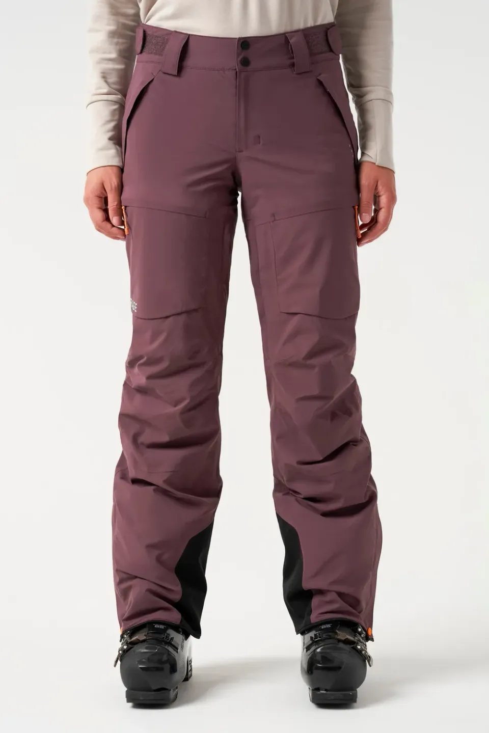 Orage Clara Insulated Pant pantalon ski prune isolé