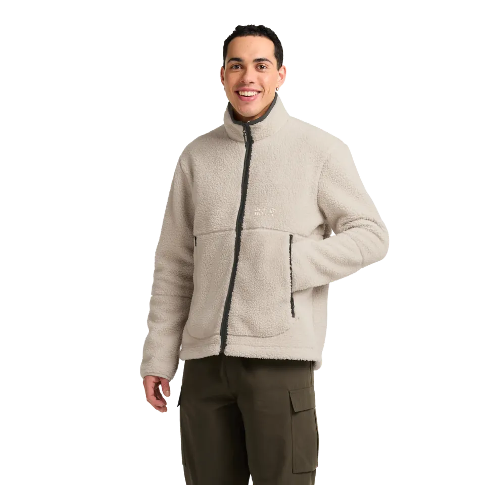 Jack Wolfskin Stone Lite JKT M polaire homme sherpa