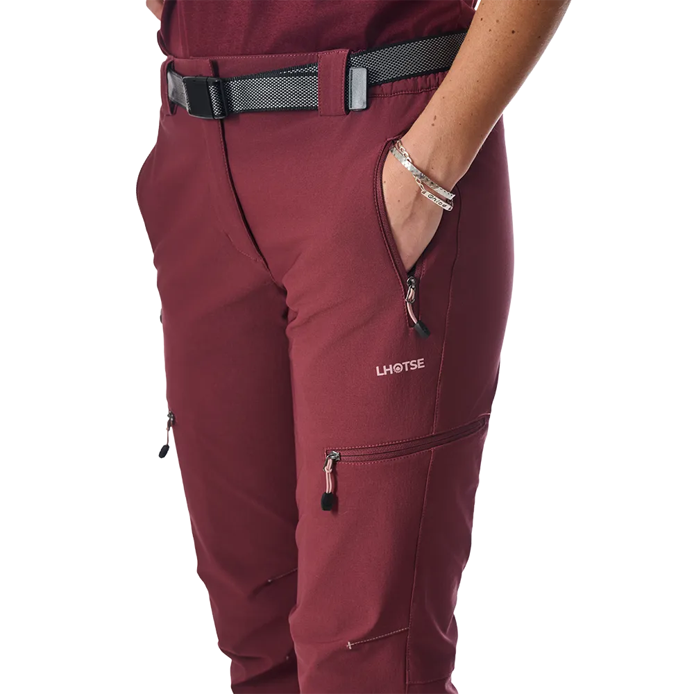 Lhotse Youlia Mahogany pantalon softshell stretch