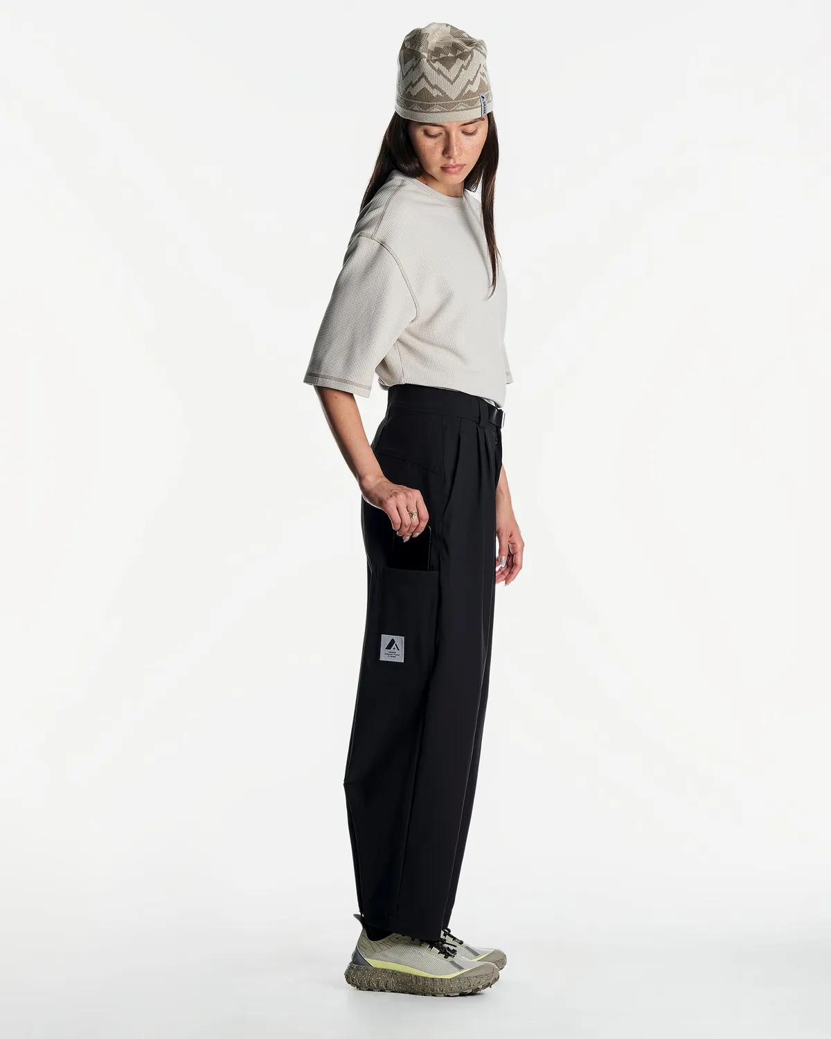 Orage Terra Utility R20501 pantalon femme noir stretch