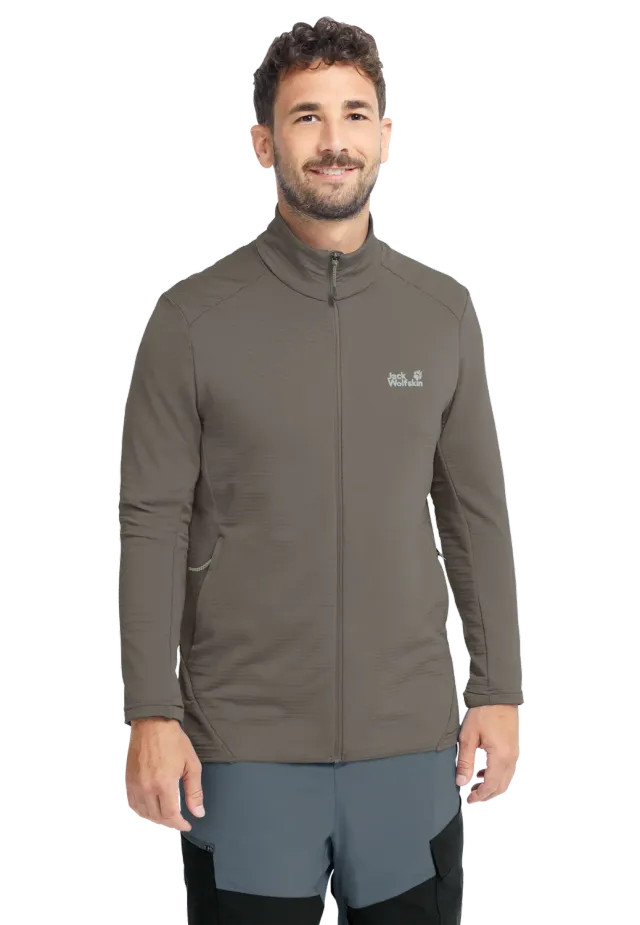 Jack Wolfskin Litestride FZ M polaire homme zippée respirante