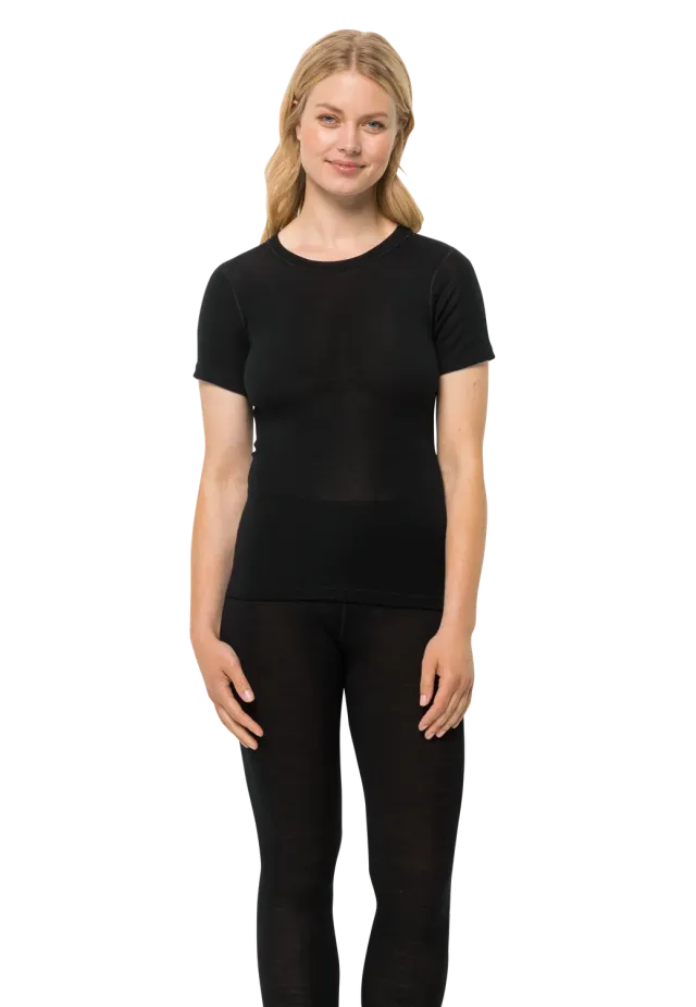 Jack Wolfskin Merino Shortsleeve t-shirt femme laine