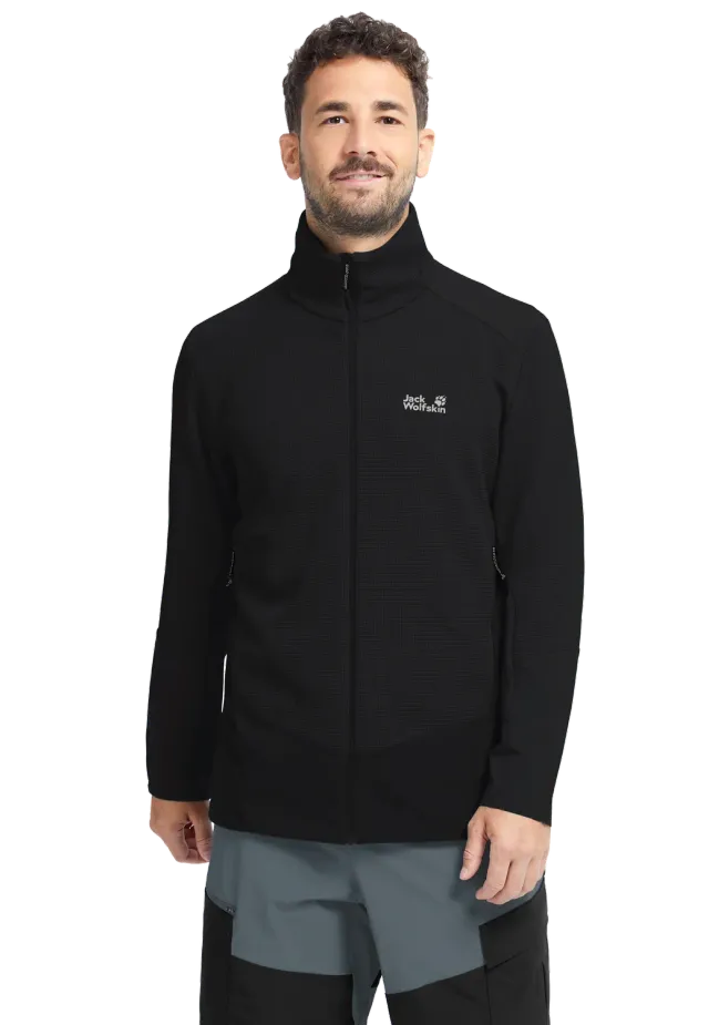 Jack Wolfskin Ridge Hike FZ M polaire homme respirante