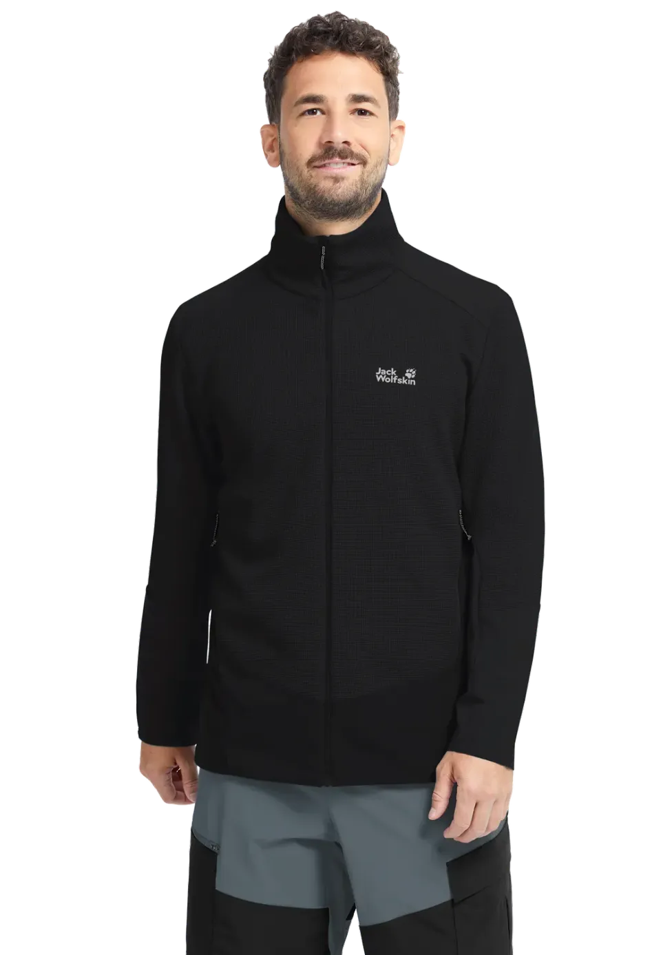 Jack Wolfskin Ridge Hike FZ M polaire homme respirante