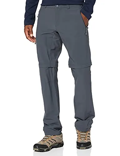 Schöffel Koper Zip Off pantalon homme noir convertible