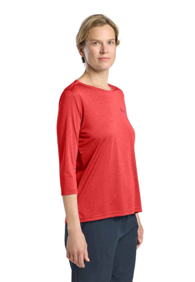 Jack Wolfskin Crosstrail 3/4 T t-shirt sport femme
