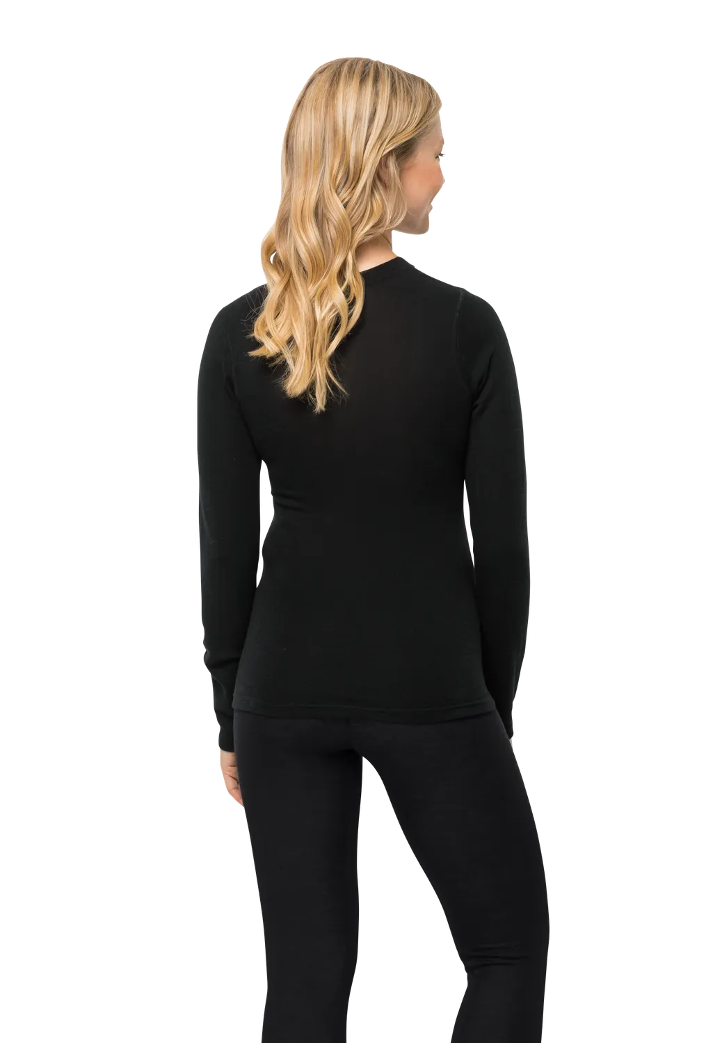 Jack Wolfskin Merino Longsleeve W t-shirt thermique laine pure