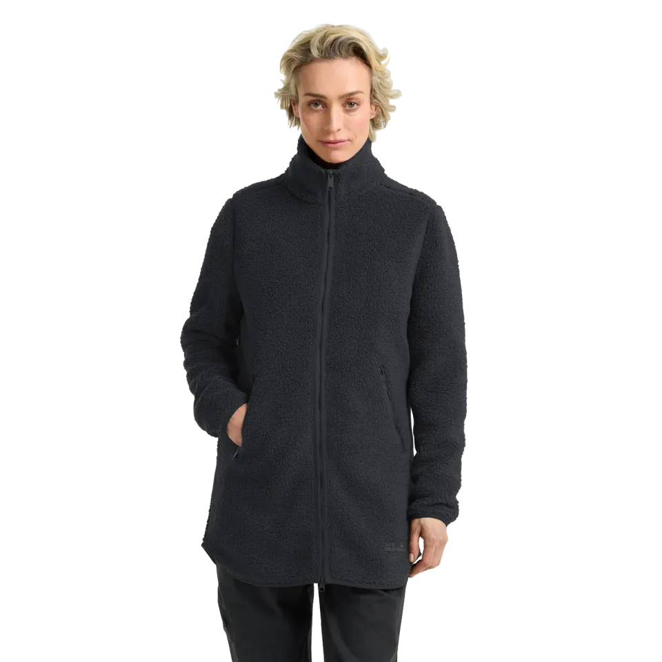 Jack Wolfskin High Curl Coat W manteau femme polaire