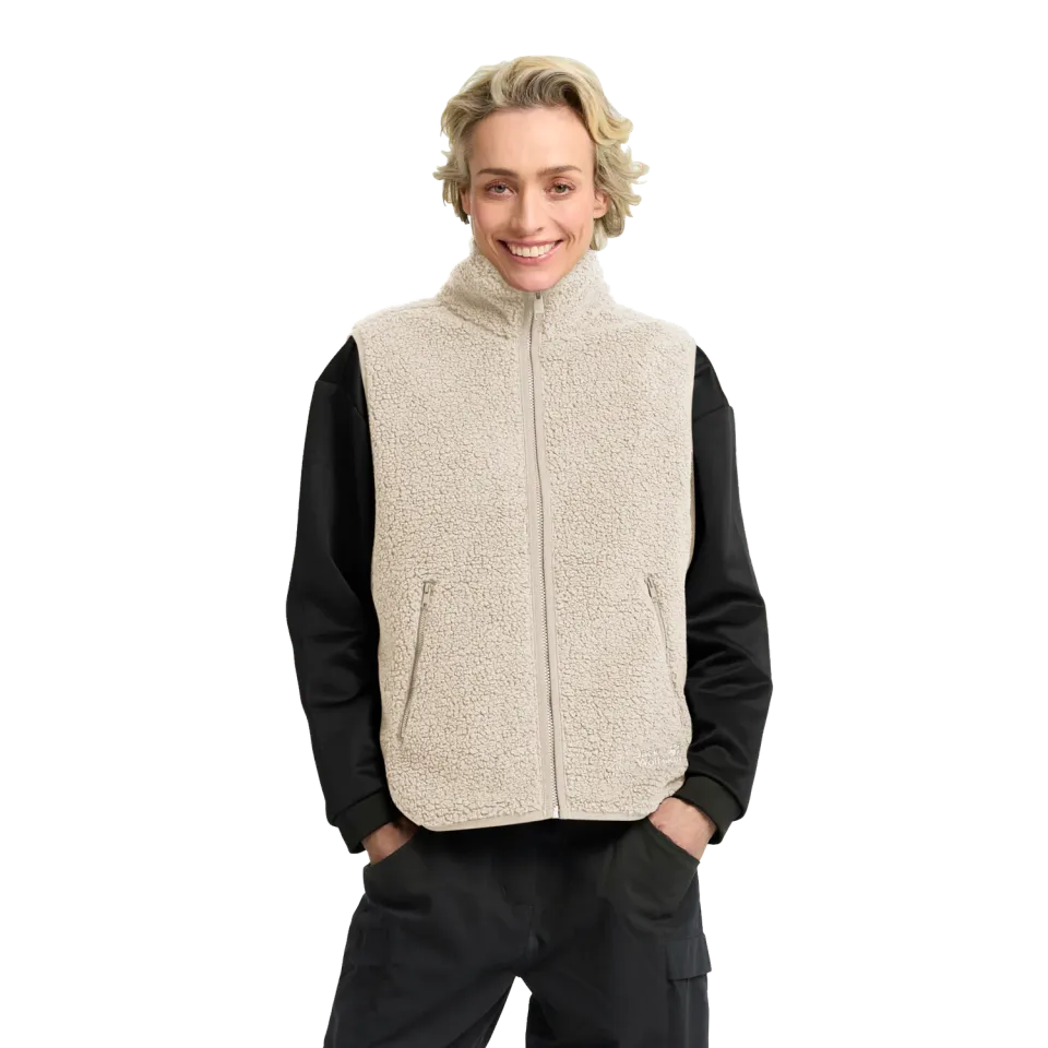 Jack Wolfskin High Curl Vest W gilet polaire femme sherpa