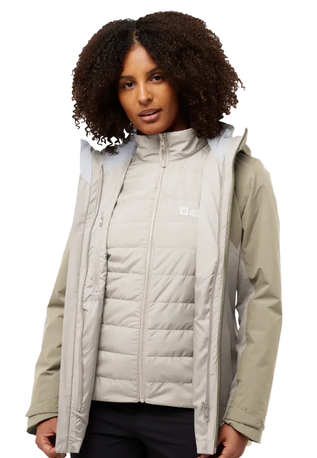 Jack Wolfskin Hunberg 3in1 JKT W veste femme 3-en-1