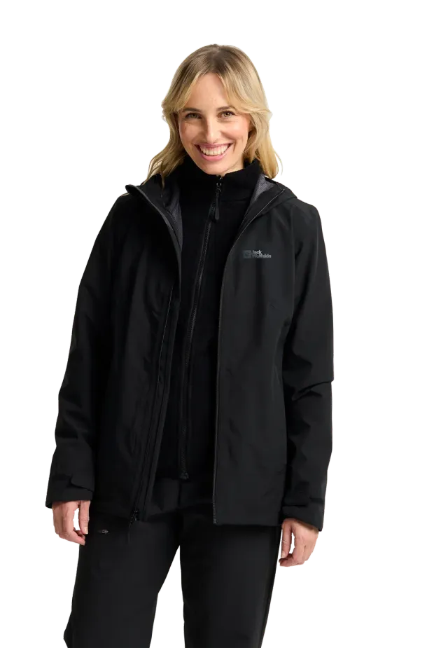 Jack Wolfskin Moonrise 3in1 Jkt W veste 3-en-1 femme imperméable