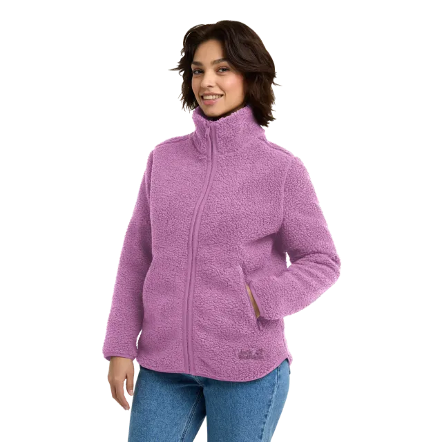 Jack Wolfskin High Curl Jkt W veste polaire femme sherpa