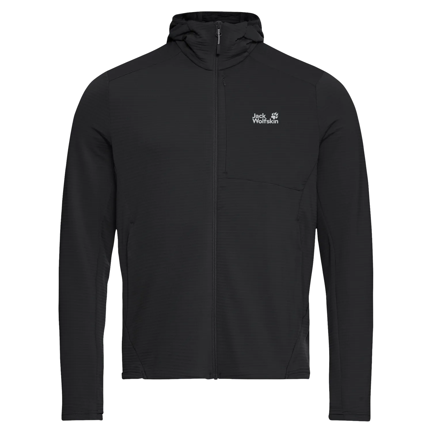 Jack Wolfskin Litestride Hooded veste homme polaire zippée