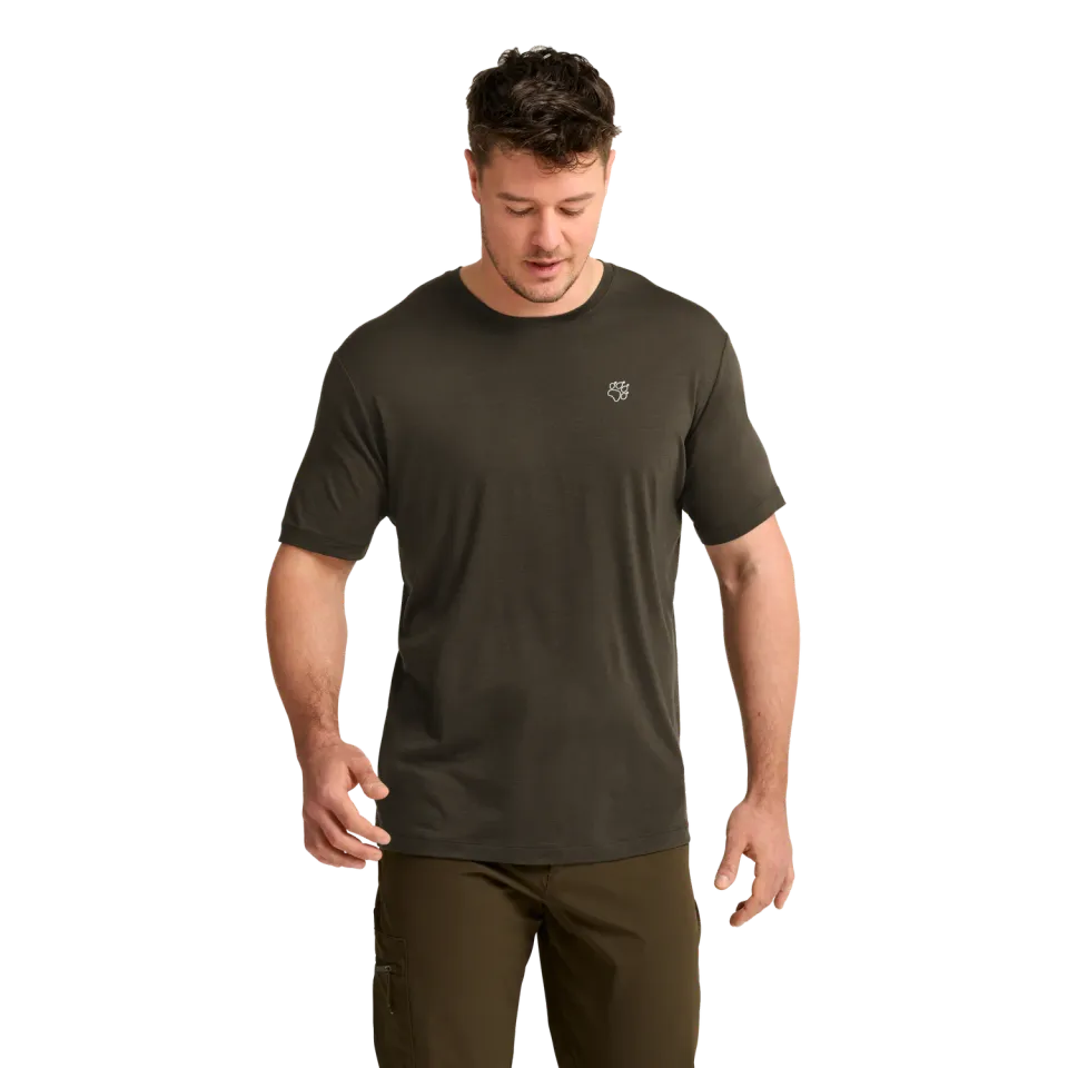 Jack Wolfskin Wool T M t-shirt laine homme respirant