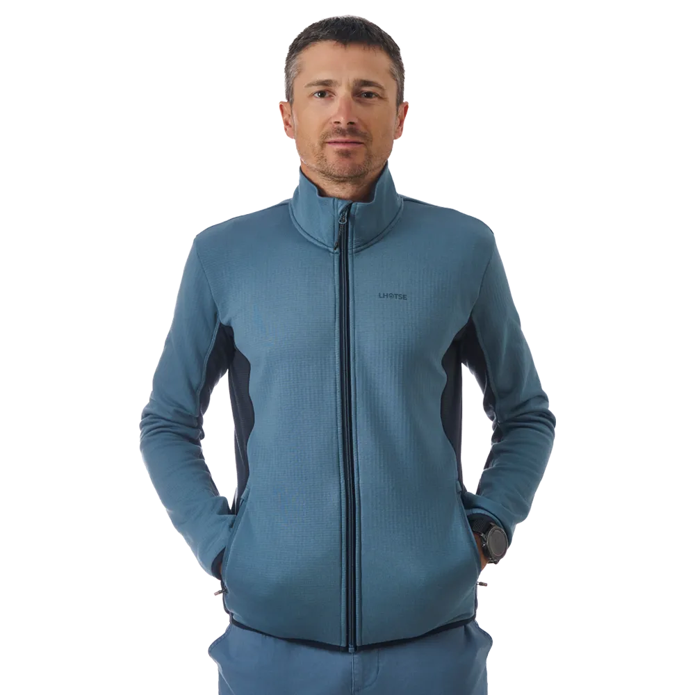 Lhotse Hakan polaire ardoise homme grid