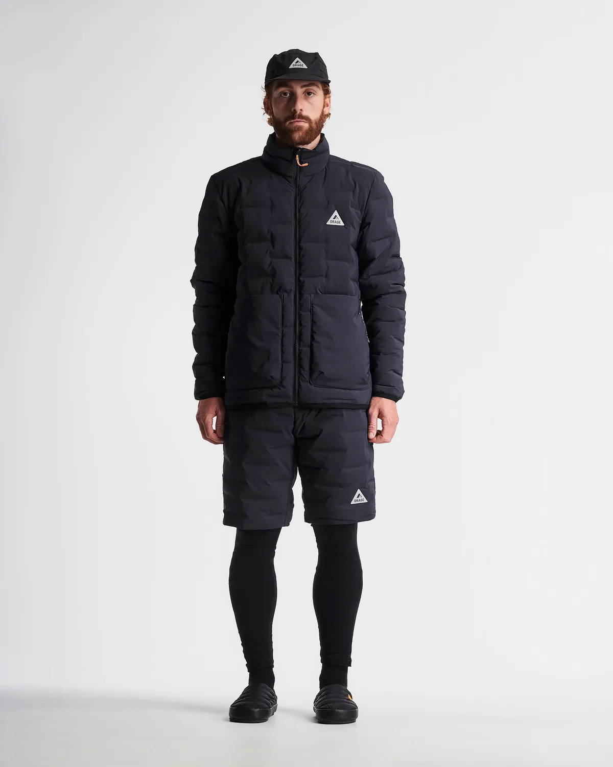Orage Arctic P10705 veste matelassée homme noir