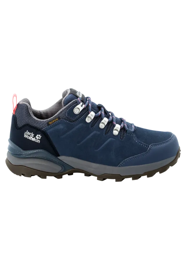 Jack Wolfskin Refugio Texapore Low W chaussure rando femme cuir