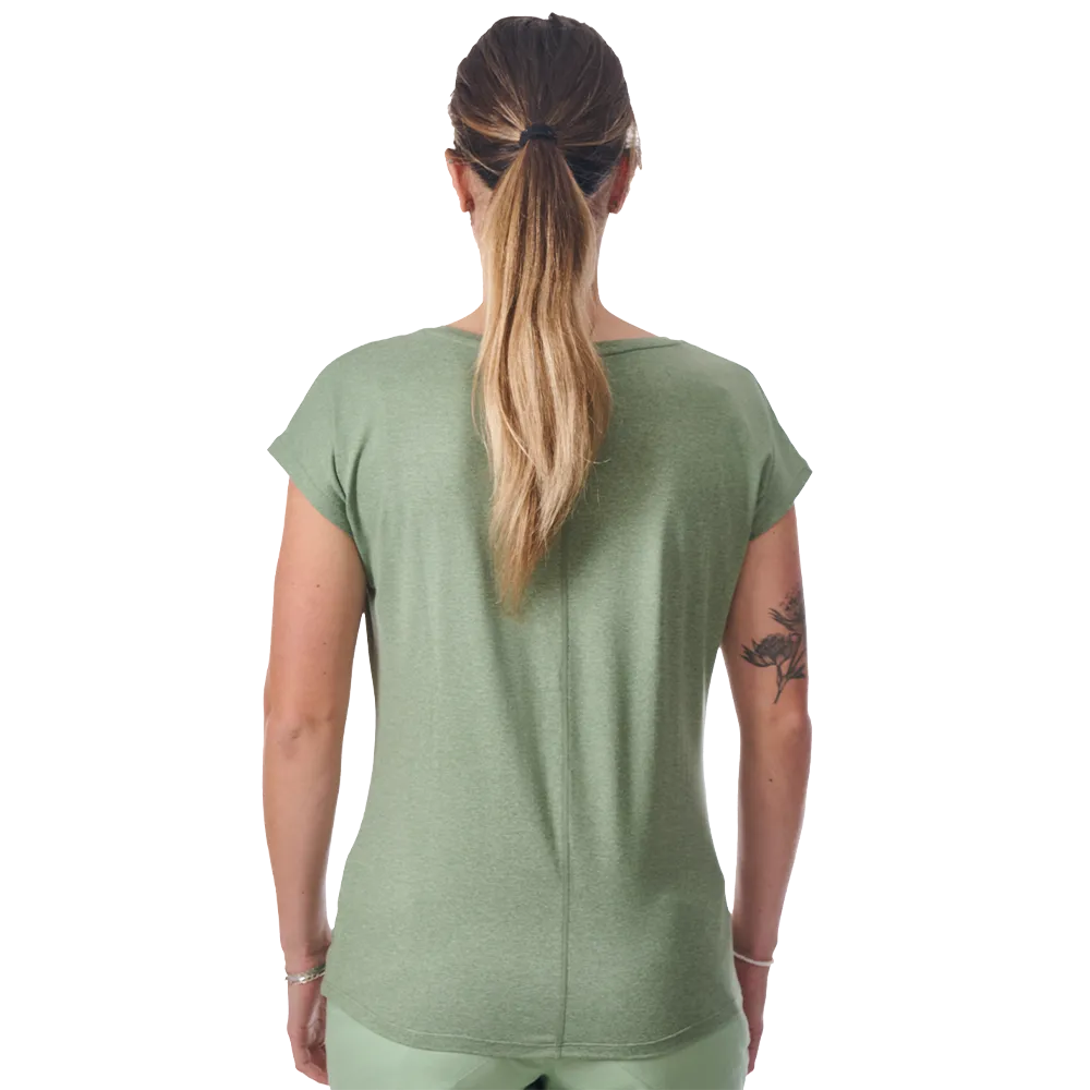 Lhotse Selena moss green t-shirt vert séchage rapide