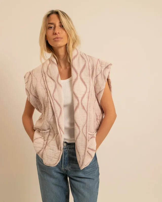 AOKYANOS Brooklyn Poudre kimono coton taille S-L