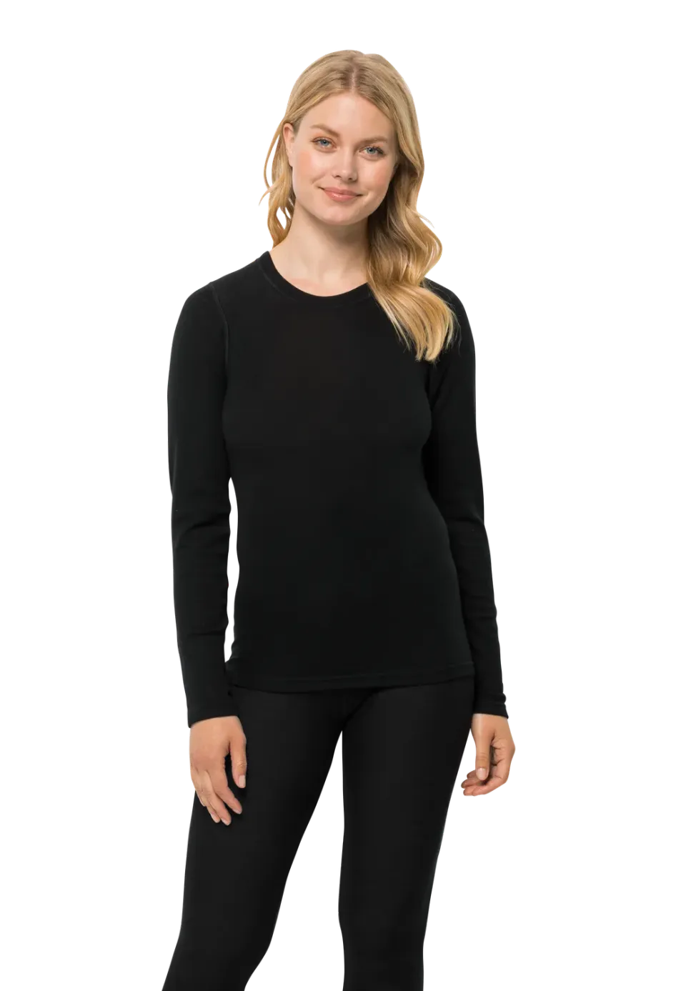 Jack Wolfskin Merino Longsleeve W t-shirt thermique laine pure