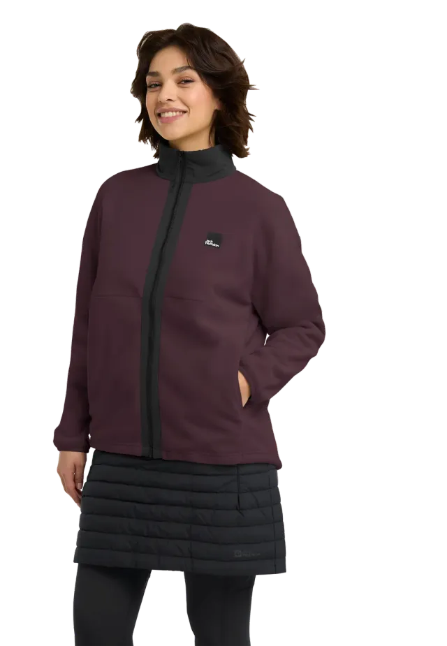 JACK WOLFSKIN Sumetro FZ polaire femme zip intégral