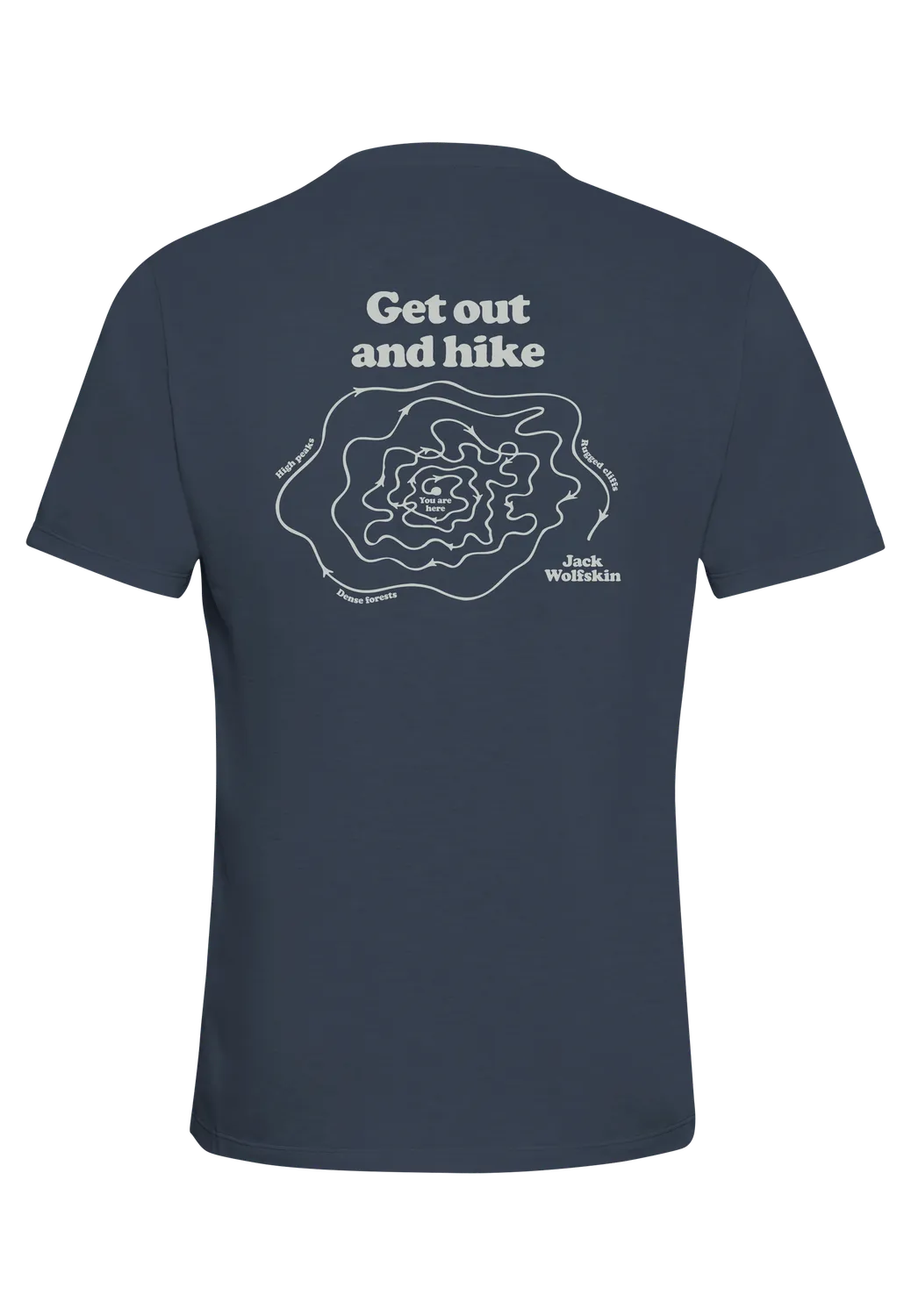 Jack Wolfskin Vonnan Graphic T t-shirt homme coton léger