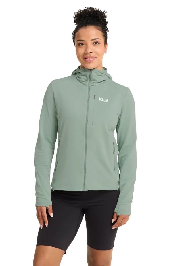 Jack Wolfskin Litestride Hoode polaire femme capuche