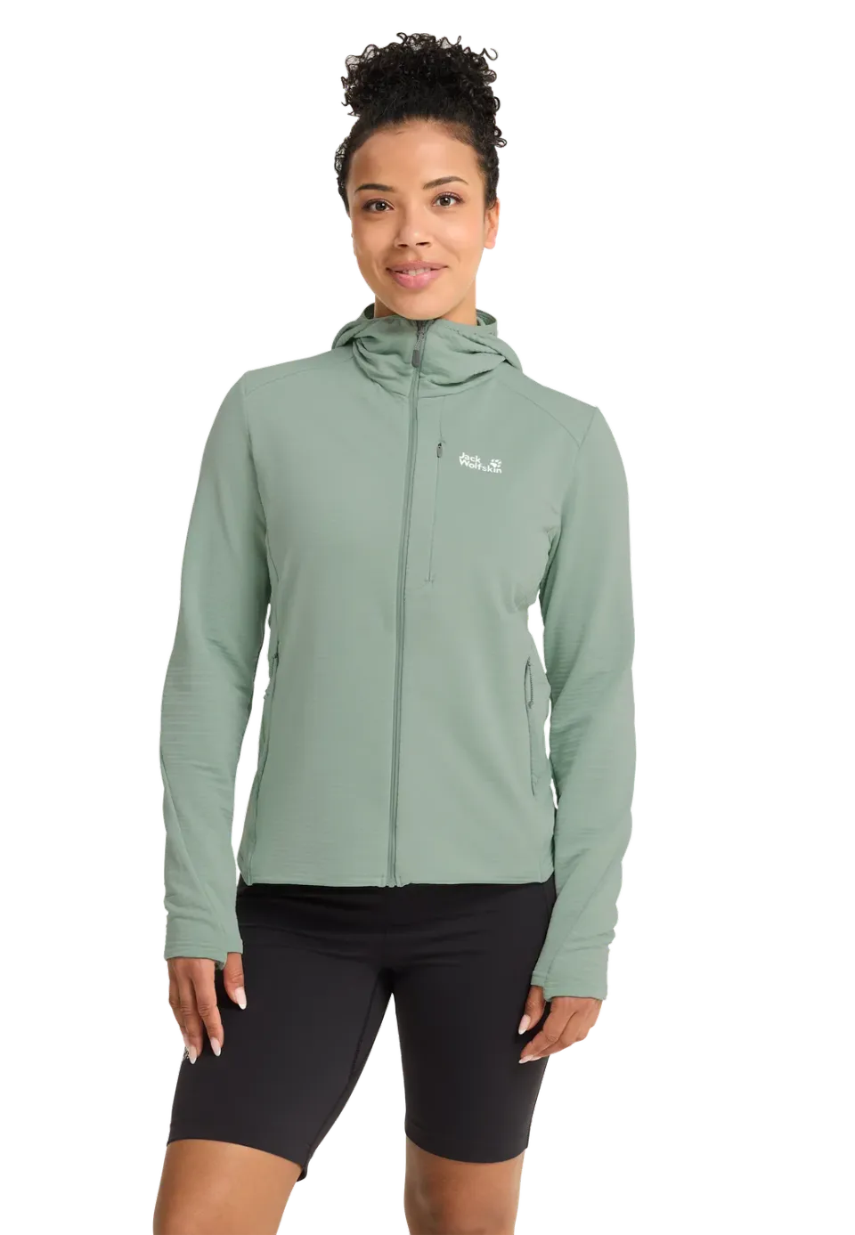 Jack Wolfskin Litestride Hoode polaire femme capuche