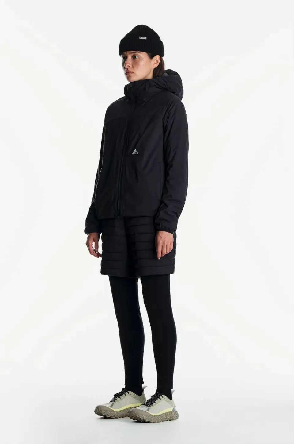 Orage Spine MTN-X Hooded veste ski Noir respirante