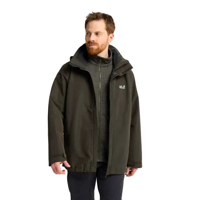 Jack Wolfskin Pinetrail 3in1 Jkt M veste 3-en-1 imperméable