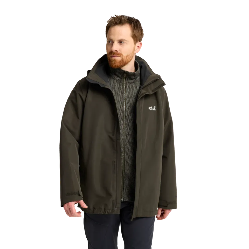 Jack Wolfskin Pinetrail 3in1 Jkt M veste 3-en-1 imperméable
