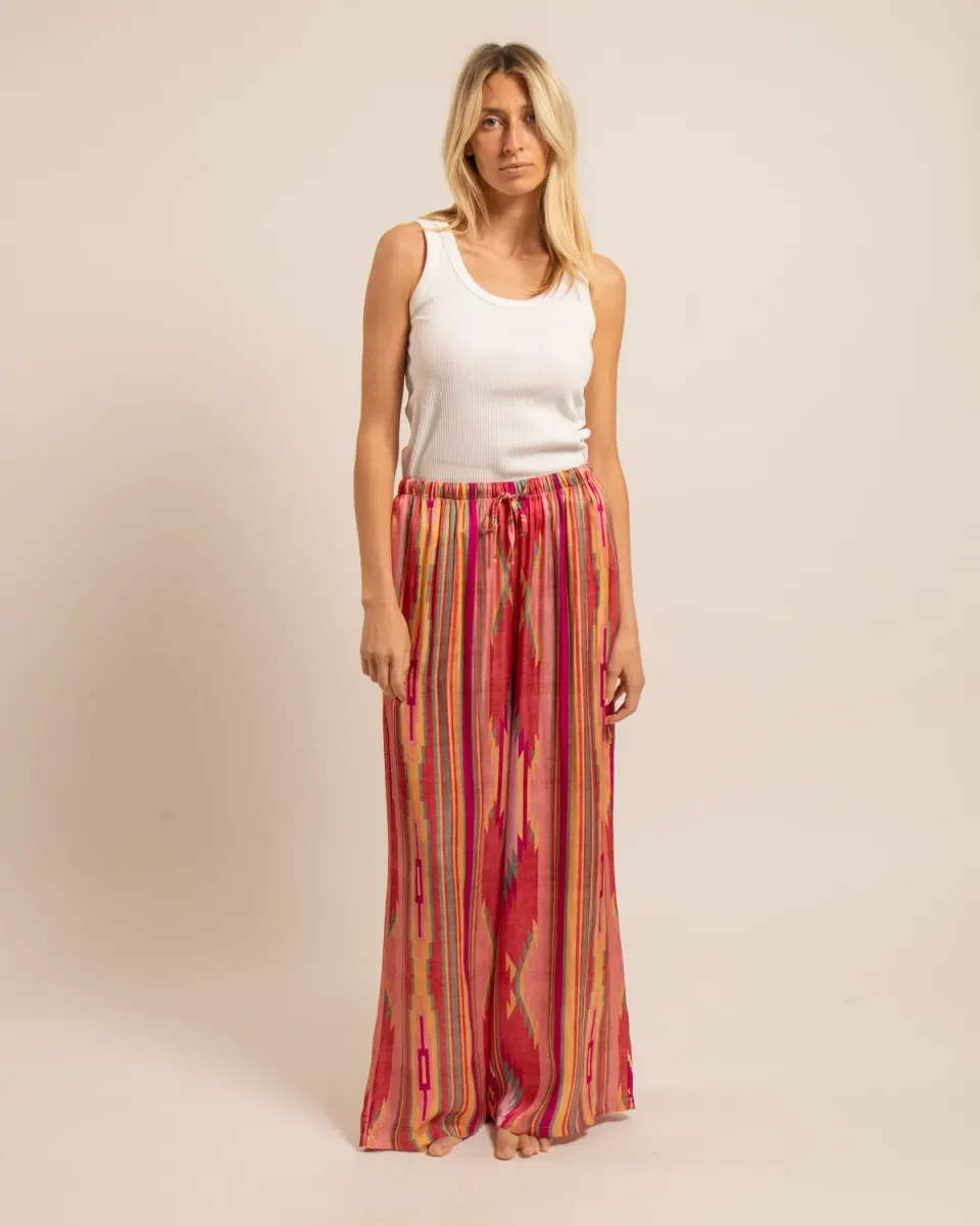 AOKYANOS Phoenix Koda Rose pantalon ample viscose