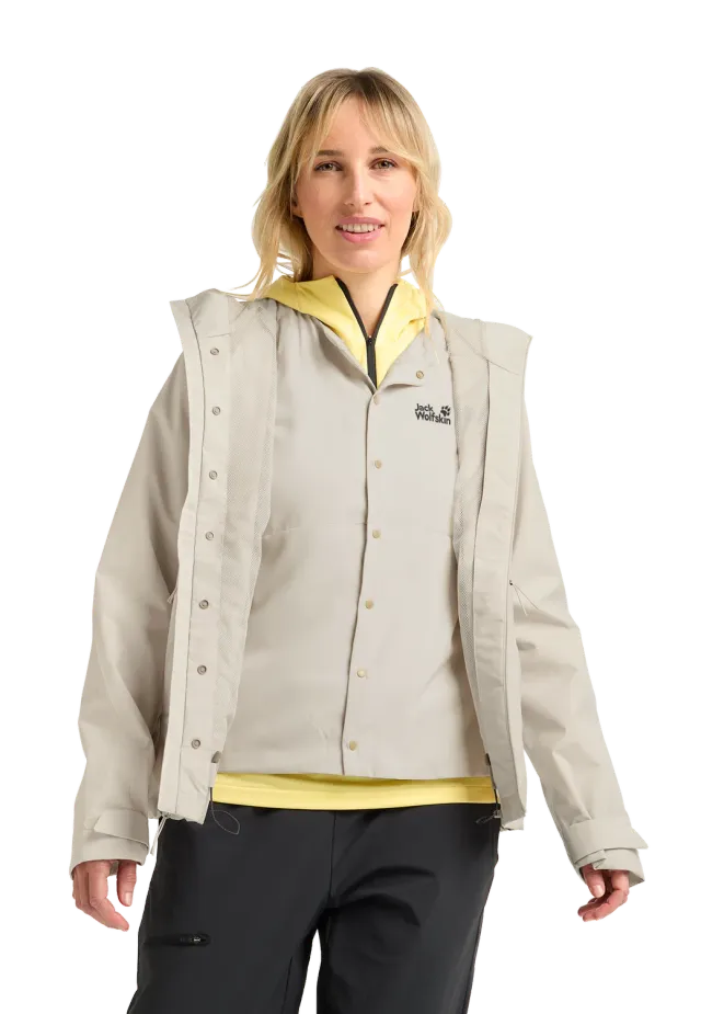 Jack Wolfskin Prelight 3in1 Jkt W veste imperméable 3 en 1