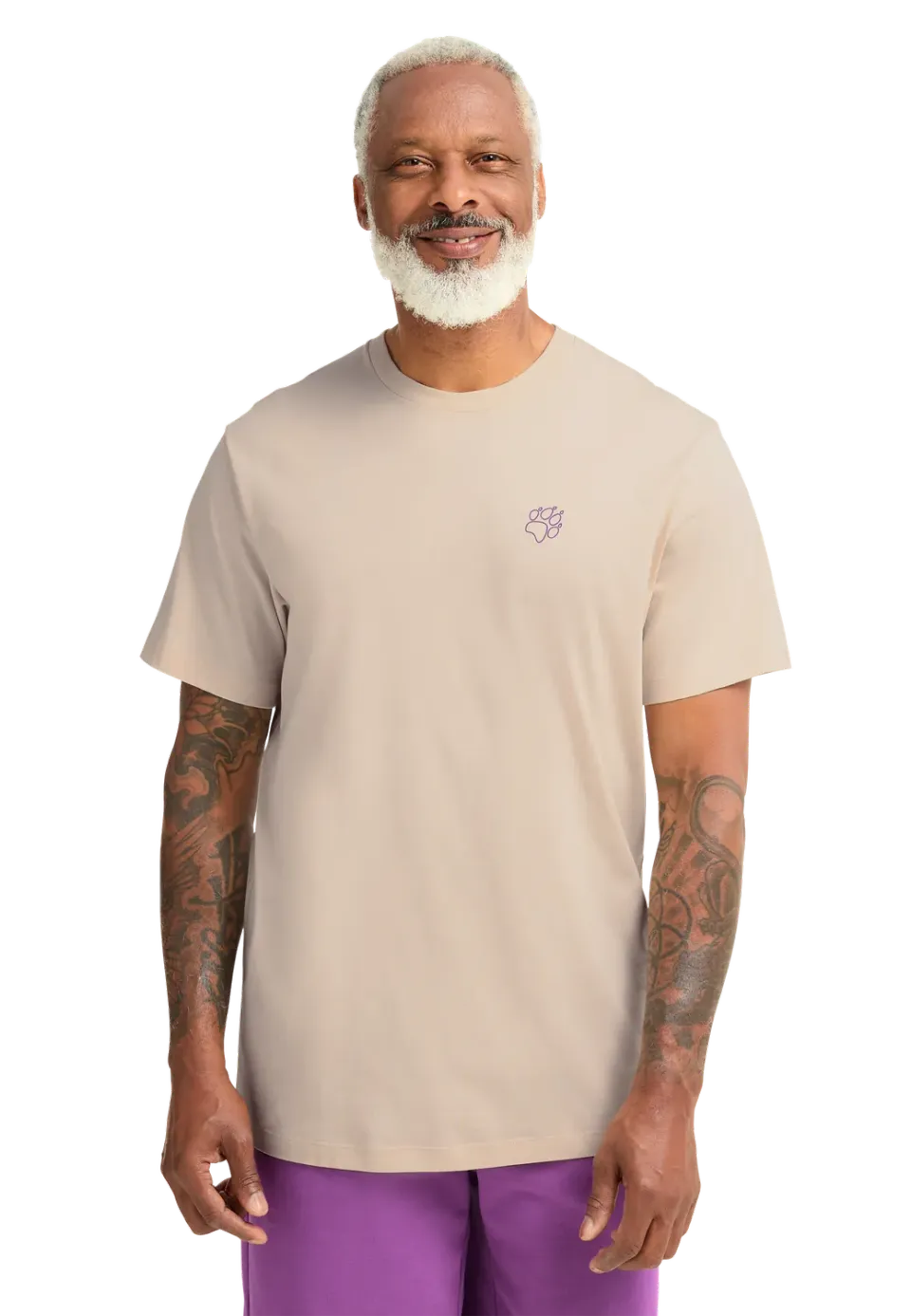 Jack Wolfskin Celebrate The Paw T M t-shirt homme coton