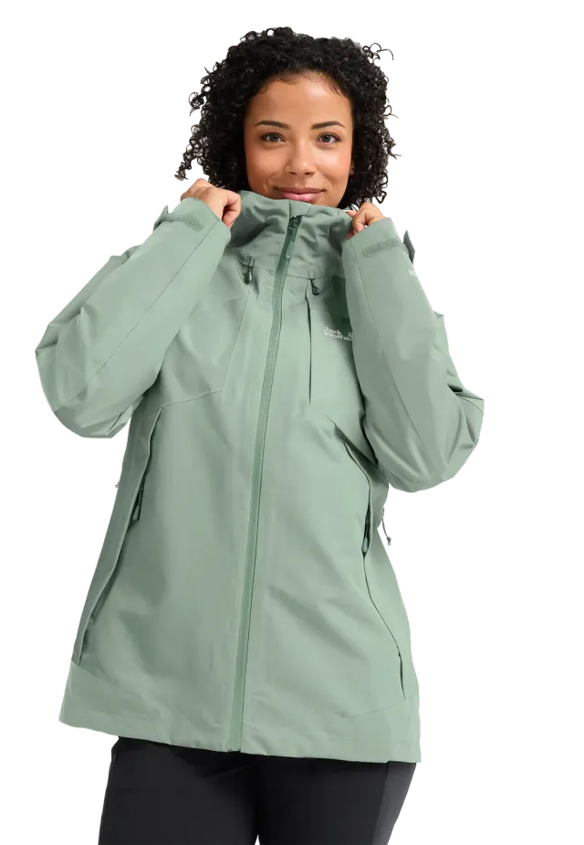 Jack Wolfskin Flextrail 2L Jkt W veste 3-en-1 femme imperméable